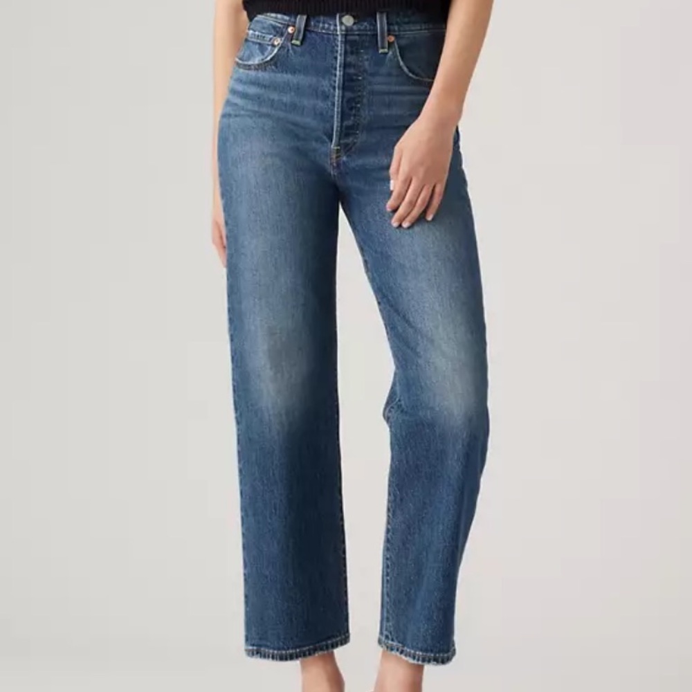 Levi’s straight ankle Jean